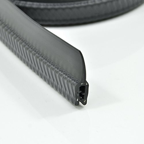 DQ-PP 1m Kantenschutzprofil UKT-45 10x33mm Mehrzweck – Autodichtung Fassungsprofil Kederband Stahleinlage