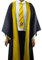 Cinereplicas Harry Potter - Hogwarts Robe Slytherin/Gryffindor/Ravenclaw/Hufflepuff - XS/S/M/L/XL - Official License (S, Hufflepuff)
