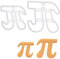 2er Set Pi Ausstechformen (klein und groß), 2 Teile, Bakerlogy
