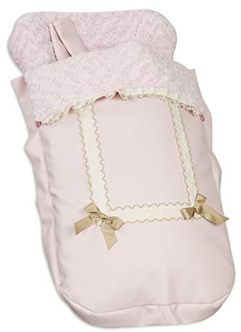 Babyline Leather Rosa Fußsack, Unisex