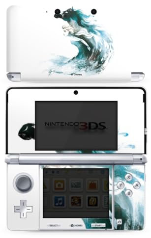 Skin kompatibel mit Nintendo 3 DS Folie Sticker Disney Princess Frozen ELSA Offizielles Lizenzprodukt