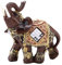 HERCHR 1pc Glück Reichtum Elefant Statue Skulptur, Elefanten Deko, Elefant Figur Feng Shui Elefanten Dekor Harz Elefanten Figur Für Reichtum Glück Figur Wohnkultur