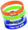 50 Stück Personalisierbar Silikon-Armbänder, Personalisierbares Gummi-Armband aus für Paare, Motivation, Geburtstage, Anti-Verlust, Partygeschenke Personalisiert