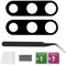 Eonpam 2er-Pack Kamera Glas für Samsung Galaxy Note 10 / Note 10+ Plus Original Rückseite Kamera Linse Glas Ersatz HD Kameraschutz Camera Glass + Reparatur Set