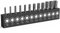 Magnetic Torx Bit Set 12pcs, Ancable 1/4 Hex Shank Security Torx Bit Set T6, T7, T8, T9, T10, T15, T20, T25, T27, T30, T35, T40 for Screwdriver, Pneumatic Drill, Pistol Drill