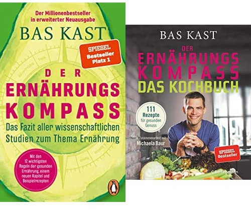 Bas Kast-Set: Der Ernährungskompass + Das Kochbuch: 111 Rezepte für gesunden Genuss