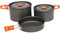 Vango Hard Anodised 4 Person Cook Kit, Grey