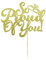 ALLY-MAGIC So Proud of You Kuchendekoration, Glitzer-Abschluss, Kuchendekoration, Congrats, Graduation, Kuchendekoration, für Klasse 2023, Mottopartyzubehör, Y4-WNJACP (Gold)