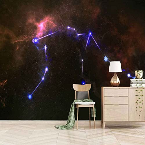 3D Selbstklebende Wandtapete Universum Galaxie Planet Wandkunst Kinderzimmer Restaurant Bar Shop Wohnzimmer Schlafzimmer Wand Poster Dekoration Tapete Wandbild s 400 (Breite) x 280 (Höhe) cm