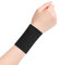 Lin’s Liliana Premium 2X Schweißband Sport Absorbierende Gelenkband, Handgelenkhalter Weiche elastisch für Golf Tennis Basketball Fussball (Schwarz)