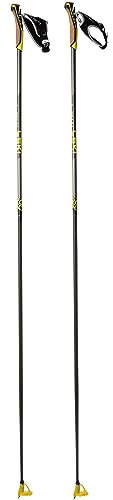 LEKI Damen, Herren Langlaufstock PRC 850 Black-Neonyellow-Light Anthracite 140