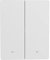 SONOFF Smart Wlan Wandschalter, Intelligent WiFi Lichtschalter,M5 Matter 2 Gang vom Typ 80 mit Timing, Sprachsteuerung, kompatibel mit Matter & Alexa & Google Home (Neutralleiter erforderlich)