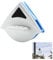 Hioph Magnetic Window Cleaner for 3-8MM single Layer Windows, Double-Sided Window Cleaning Tool, Household Cleaning Tools, Anti Drop, Scratch Free and Water Storage