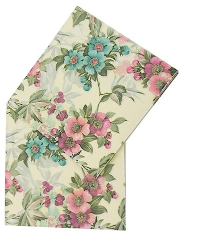 HAPINARY 40 Stück Blumenmuster Servietten Einweg Papierhandtücher Praktische Servietten Für Partys Bankette Täglichen Gebrauch