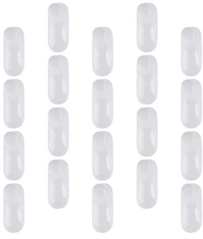 Alipis 20 Paar transparenter Schuhspanner Babyfußhalter aus Kunststoff Display für Babyfüße aus Kunststoff Baby Schuhe Schuhregal Socken Stiefeletten Displayhalter für Babyschuhe Stativ