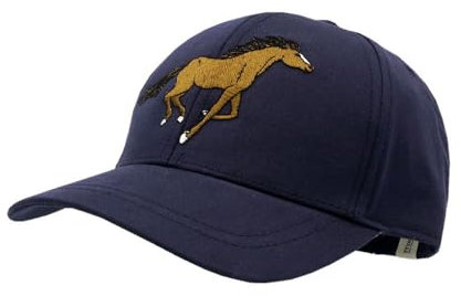 maximo Kids Girl-Cap Running Horse Klettverschluß 49/-51 Navy