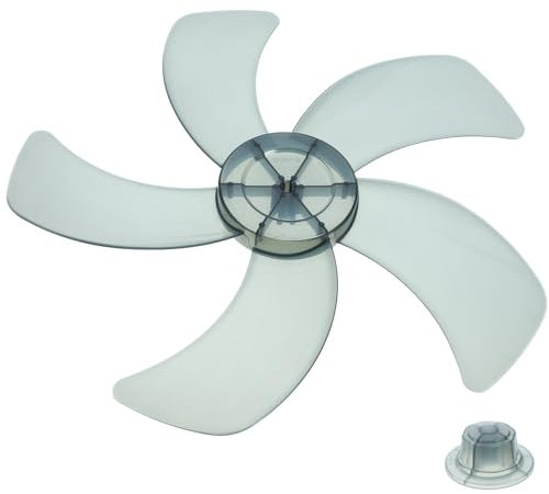 ABOOFAN Pale Del Ventilatore In Plastica Foglie Di Ricambio Pale Del Ventilatore In Piedi Cinque Foglie Del Universali Da 14 Pollici Di Riparazione Del