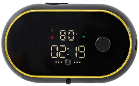 Automatisch Seifenspender Wandmontage mit Typ-C-Ladekabel,Ohne Bohren, 450ml Schaumseifenspender Sensor Soap Dispenser 3-Stufen-Schaumbildung (Schwarz)