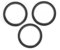 Générique Pack de Joints d'étanchéité Seal Sealing Ring Pack (3X Seal Rings) Compatible with Kenwood Glass Blender