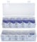 JynJyn 2-Pack Contact Lens Organizer Case, Portable Storage Case for Daily Disposable Contact Lenses, Holds 30 Lenses Each, 30 Days Total