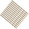 PATIKIL 3.5mm Drill Bit, Jobber Straight Shank M35 Cobalt 5% High-Speed Steel 135° Gold Finish for Stainless Steel Hard Metal - 12 Pack