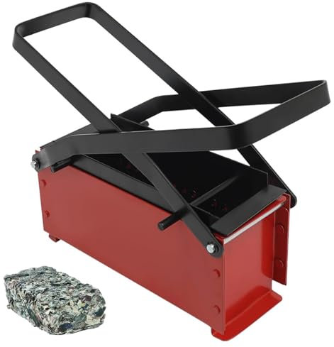 Presse à briquettes pour copeaux de bois - Machine à briquettes en papier - Machine à briquettes de papier recyclé - Recyclage des briquettes de journaux - Presse à bûches en bois pour chauffer les