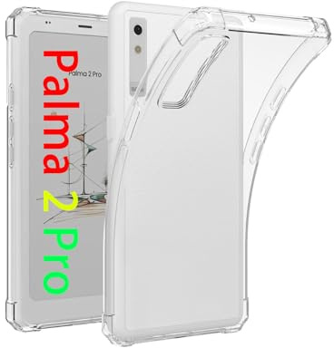 GIOPUEY Cover per Onyx BOOX Palma 2 Pro 6.13 2025, Scocca posteriore in TPU morbido, Copertura sottile, Protezione Airbag, Custodia