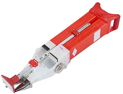 LiebeWH Tragbare Düngemittel-Sämaschine, Verstellbarer Pflanzer für Mais, Sojabohnen, Erdnüsse, Kunststoff-Eisen-Sämaschine mit 1–121 Zyklen, 3,5–7,8 cm Tiefe für die Rasenbepflanzung Im