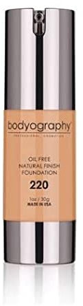 Bodyography #220 Natural Finish Foundation, 1 oz by Bodyography