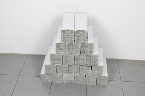Handtücher 250x330mm 3600 Stück je Packung 180 Blatt Natur Papierhandtuch
