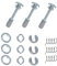 Twowinds - Türschloss Reparatursatz 6N0837223A Kompatibel mit VW Polo 6N1-6N2 - Exzenterpaddel - Türschloss-Reparatursatz - 58 mm (3 Einheiten)