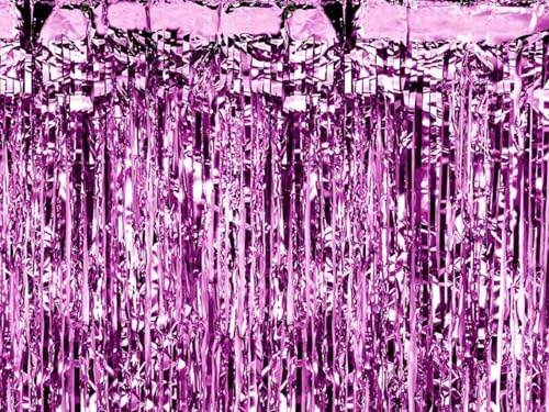 Türvorhang Lametta 90x250cm | Lila