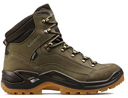 Lowa Renegade GTX M - Stivali da Escursionismo Alti Uomo, Marrone (Forest/Dunkelbraun 7193), 42 EU