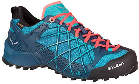 SALEWA, Wildfire Gore-Tex Damen Zustiegsschuhe, Blau, 40.5