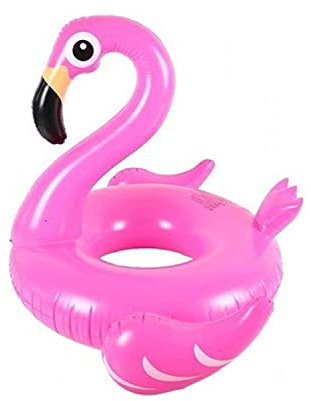 JET LAG DI9000 Bouée Gonflable Flamant Rose PVC H107 x 83 x 89 cm