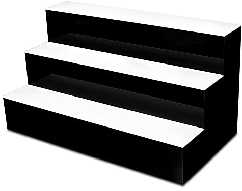 Three Tier LED Bottle Display Stand - Bottle Display, Light Up Bar Shelving, Bottle Shelving