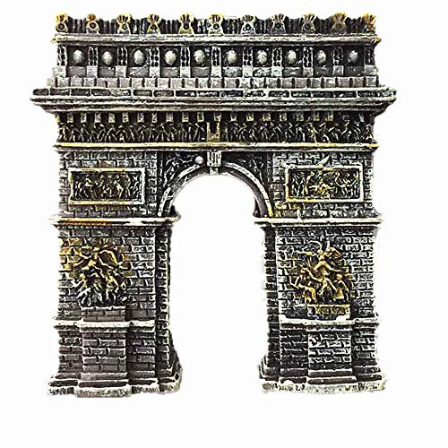 3D-Kühlschrankmagnet, Triumphbogen, Paris, Frankreich, Heim- und Küchendekoration, magnetischer Aufkleber, Triumphbogen, Paris, Frankreich, Kühlschrank-Magnet, Reise-Souvenir-Geschenk