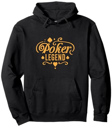Poker Legend Casino Spielen Karten Pullover Hoodie
