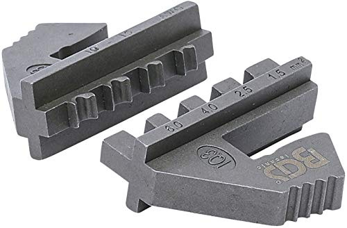 BGS 70006 | Pressbacken | für Tyco Solar-Steckverbindungen Art. 70003 | Crimpbacken-Paar (IQ3) | Kabelgrößen 1,5 / 2,5 / 4 / 6 mm² | AWG 15 - 10
