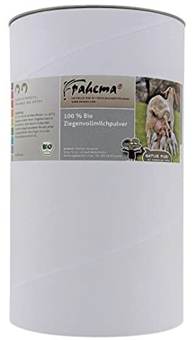 pahema Bio Ziegenvollmilchpulver - für Hunde und Katzen - 100% Natur (800 g)