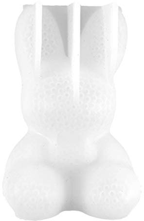 EXCEART Silikon Harz Formen 3D Kaninchen Figur Epoxidharz Silikonformen Hase Dekofigur Gießharz Kunstharz Schimmel Schmuck Gießform für Osterdeko Kinder DIY Basteln Handwerk Ostern Dekoration