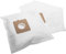 vhbw 10x Sacs compatible avec Moulinex Zélio 4006 01, Zélio 4011 01 aspirateur - microfibres non tissées, 30,5cm x 17cm, blanc