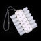 24 pièces faux ongles conseils vernis à ongles nuancier Nail Art pratique fini Nail Art Design panneau d'affichage avec chaîne