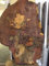 Baumscheibe, Holzscheibe,Baumscheibe, ca. 80x70x5cm geölt