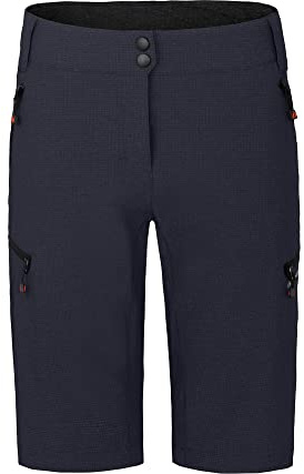 Bergson Vina Bermuda | Damen Radshorts (mit gepolsterter Innenhose), robust, elastisch, Night Sky [367], 38 - Damen