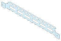 Schneider Electric Seitliche Paneele, 450 x 250mm, für PrismaSeT G-Gehäuse PrismaSeT G