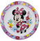 Plato infantil reutilizable de plástico apto para microondas de Minnie Mouse