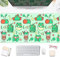 DSKGSJH Kawaii Cartoon Frog Desk Pad Green Anime Mat Cute Large Gaming Mouse Pad, Full Desktop Mousepad Keyboard Laptop Computer Accessories Mats Girl Gamer 31.5''x15.75'', 31.5''x15.75''x0.12''