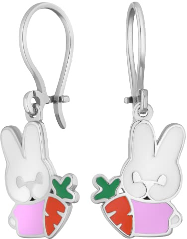 JC Jeweller Carat, Mädchen Ohrringe, Ohrringe Kinder, Ohrringe für Mädchen, Ohrstecker Mädchen Silber 925, Ohrringe tiere, kinderohrring, ohringe echtes silber kinder Emaille