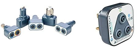 Kewtech Lightmate Kit & KEWCHECK R2 Socket Testing Adaptor - Test Without Removing Wall Socket
